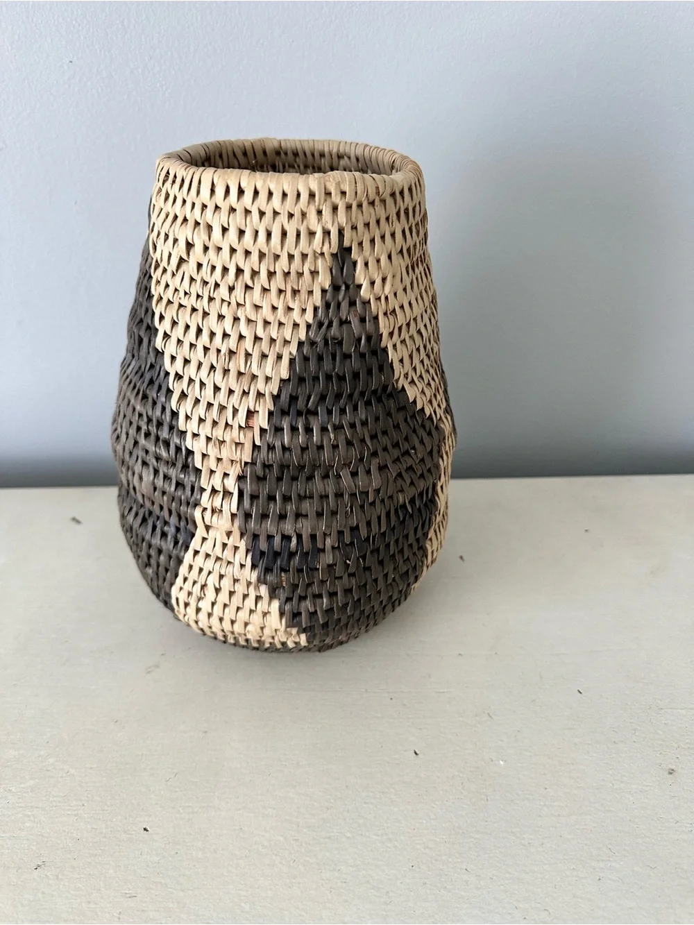 African Africa basket decor vase boho hand made